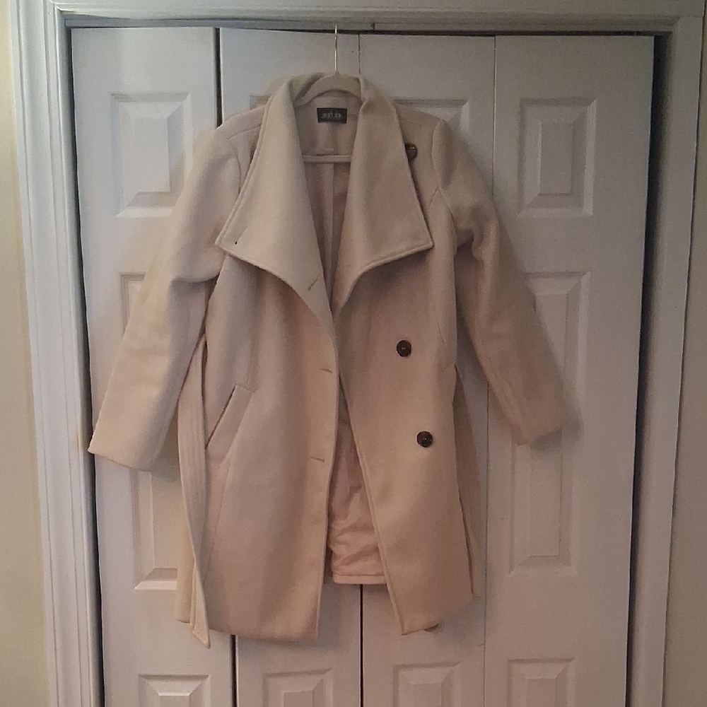 Stylish Beige Trench Coat